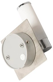 Lampada da parete per bagno moderna cromo IP44 - Bath