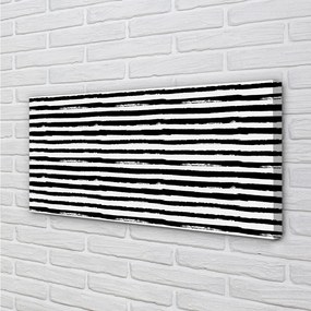 Quadro su tela Strisce zebra irregolari 100x50 cm