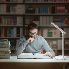 Aigostar - Lampada da tavolo LED dimmerabile ricaricabile 3W 5V 1800mAh