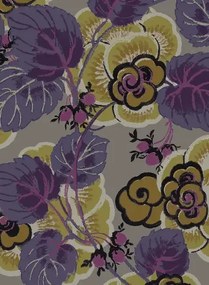 Rosen Tapete Suzanne von Isidore Leroy - Mauve