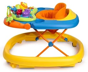 Chicco - Passeggino per bambini WALKY TALKY 2xAA giallo/blu