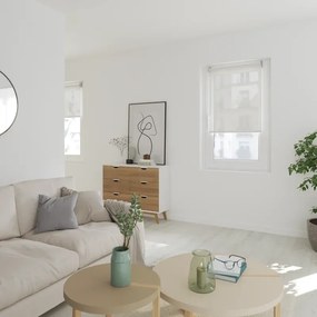Tessuto per tende a rullo filtrante INSPIRE Brasilia bianco 115.8 x 250 cm
