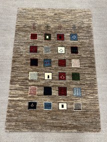 Gabbeh Tappeto persiano 150x100 Marrone (Iran) Annodato A Mano