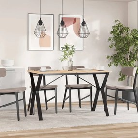 Telaio gambe a y per tavolo da pranzo 120x60x73 cm in ghisa