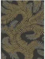 Josephine Munsey Tapete Bombes Fernery - Olive/ Dark Grey