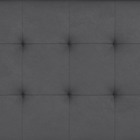 Divano letto grigio in similpelle 191 cm Maine - Støraa