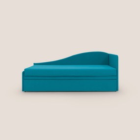 Nolo Divano duplex con doppio letto in tessuto simil cotone impermeabile T13 azzurro