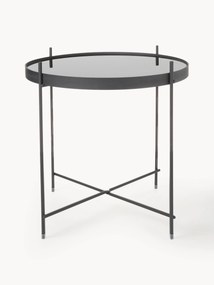 Tavolino con piano in vetro Cupid