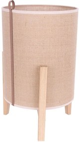 Spot-Light 73719174 - Lampada da tavolo CASIOPEA 1xE27/40W/230V rovere