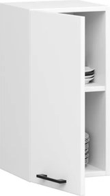 Cucina Lineare 240 Cm Moderna Componibile Bianco Opaco Emma V1