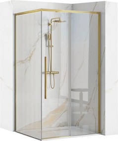 Cabina doccia SOLAR GOLD Brush 90x90