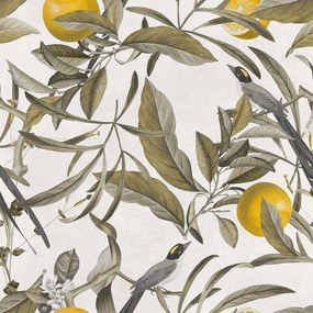 Lemon elegante collezione di cuscini a fantasia in velluto impermeabile panna