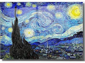 Pittura su vetro 70x50 cm Vincent van Gogh - Wallity