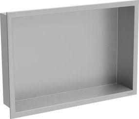 Mexen X-Wall-R mensola da incasso con flangia 45 x 30 cm, inox - 1910453010