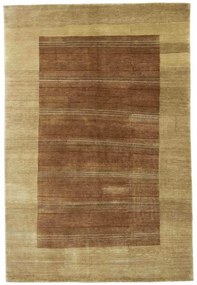 Loribaft Tappeto orientale 160 x 240 Marrone (Indian) Annodato A Mano