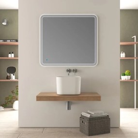 Piano con lavabo da appoggio BADEN HAUS in MDF