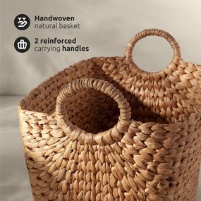 Cesto in vimini 56x37x31,5 cm Caracas XXL – Compactor