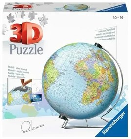 Puzzle 3D Ravensburger Single Color Globe Unique 540 Pezzi