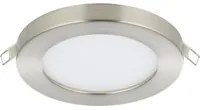 Faretto Ad Incasso Moderno Fueva Flex In Alluminio Nichel Satinato Led 5,5W