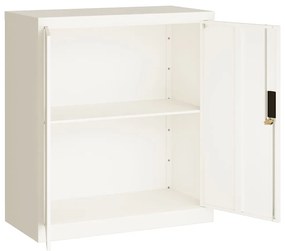 Armadio classificatore bianco 79x40x90 cm in acciaio