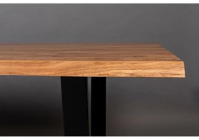 Tavolo da pranzo con piano in acacia 90x180 cm Aka - Dutchbone