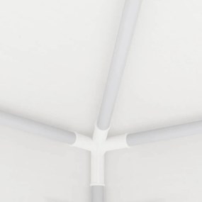 Gazebo Professionale con Pareti 4x4 m Bianco 90 g/m²