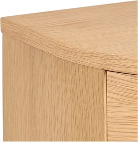 Comodino colore naturale chiaro con effetto rovere Paron – Actona