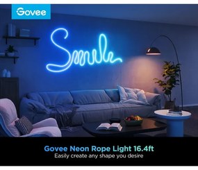 Govee - Neon 2 MATTER pieghevole Striscia LED 5m RGBIC Wi-Fi IP67