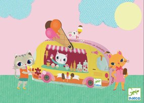 Puzzle - gelataio - 16 pezzi