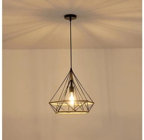 Lampadario a sospensione con filo FLARE 1xE27/15W/230V beige