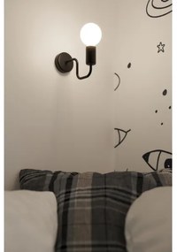 Sollux SL.1445 - Applique VECTOR 1xE27/15W/230V nero