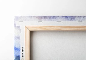 Quadro su tela – Villaggio acquerellato