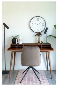 Sedia da pranzo marrone in imbottito Harbo – House Nordic