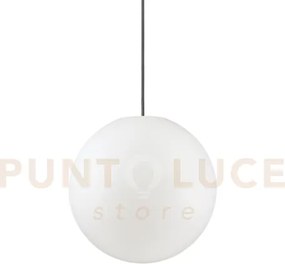 Sole sospensione per esterni 1 luce attacco e27 ip44 sfera in plast...