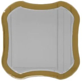 Specchio 90x90 Quadro Molato bronzo Luxor890 Antonio Lupi Design