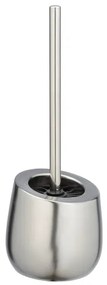 WENKO 24140100 - Scopino WC BADI 13,5x38 cm argento