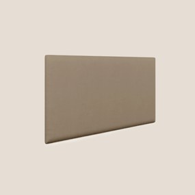Testata pannello a muro piccola di varie dimensioni in microfibra smacchiabile T11 marrone