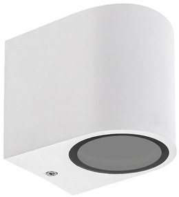 Applique da esterno PARETE 1xGU10/6W/230V IP54 bianca