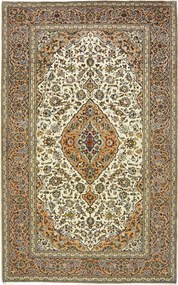 Kashan Tappeto persiano 310x200 Beige (Iran) Annodato A Mano