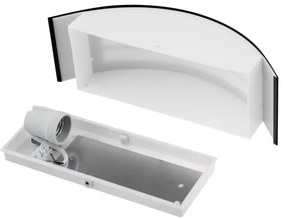 Applique da esterno 1xE27/14W/230V IP44 nero