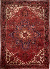 Heriz Tappeto persiano 260 x 350 Rosso (Iran) Annodato A Mano