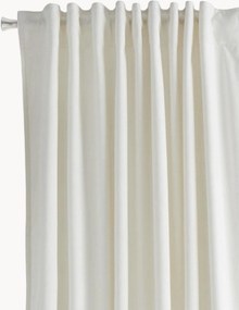 Set di 2 tende in velluto oscuranti con multibanda Nora, larg. 140 cm