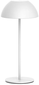 Lampada da tavolo LED dimmerabile TANZANIA LED/1,8W/5V USB 1800 mAh IP44 bianco