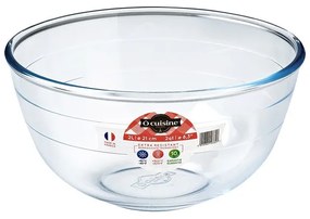 Ciotola per Mescolare Ô Cuisine O Trasparente Vetro - 0,5 L