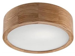 Plafoniera OAK 1xE27/60W/230V rovere Ø 27,5 cm