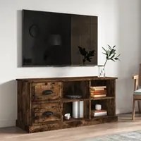 Mobile Porta TV Rovere Fumo 102x35,5x47,5 cm Legno Multistratocod mxl 103124