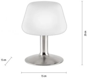 Paul Neuhaus 4078-55 -Lampada da tavolo LED dimmerabile TILL 1xG9/3W/230V cromo opaco