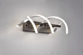 Sequence applique led 22w 2800lm, 2300+3000+4000k spirale metallo a...