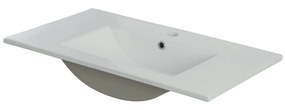 Lavabo Da Incasso 80x47 Cm "Cherry" Bianco Lucido