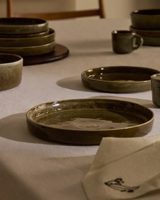 Kave Home - Tazza Serni in ceramica marrone